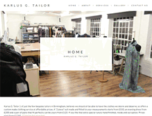 Tablet Screenshot of karlusg-tailor.co.uk